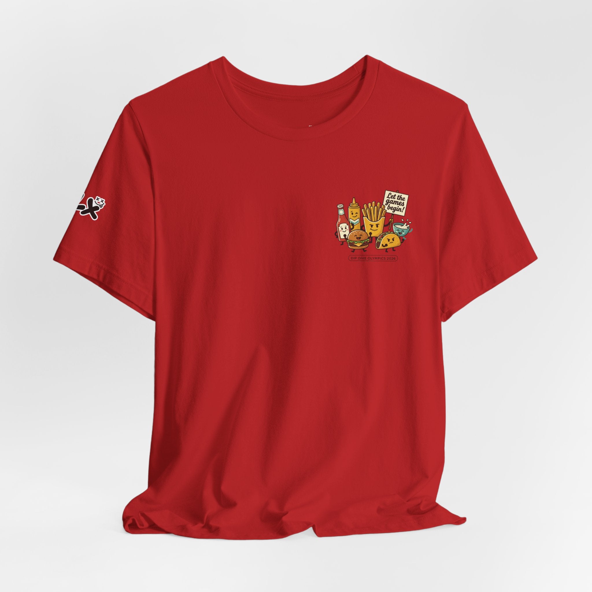 Let the dip begin | Unisex Jersey Short Sleeve Tee | Dip Dive Olympics 2026