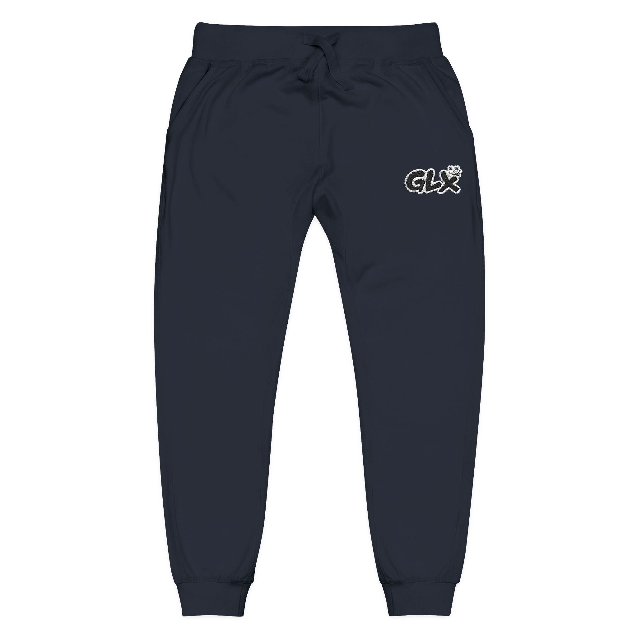 GLX Embroidered Unisex Fleece Sweatpants