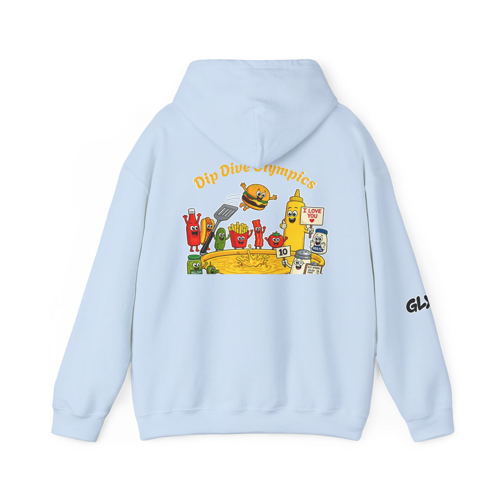 Buns like yours | Unisex Hooded Sweatshirt | Dip Dive Olympics