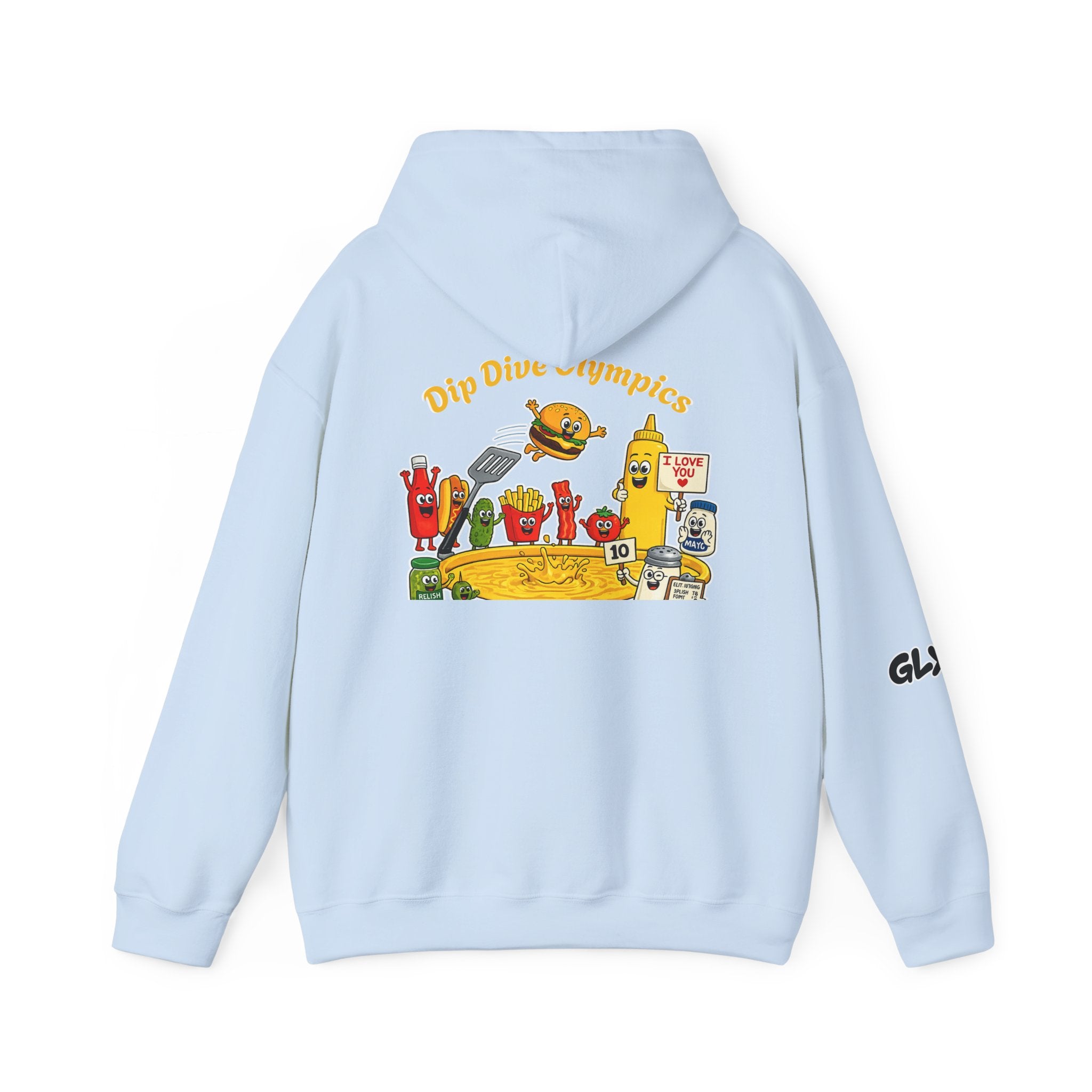 Buns like yours | Unisex Hooded Sweatshirt | Dip Dive Olympics