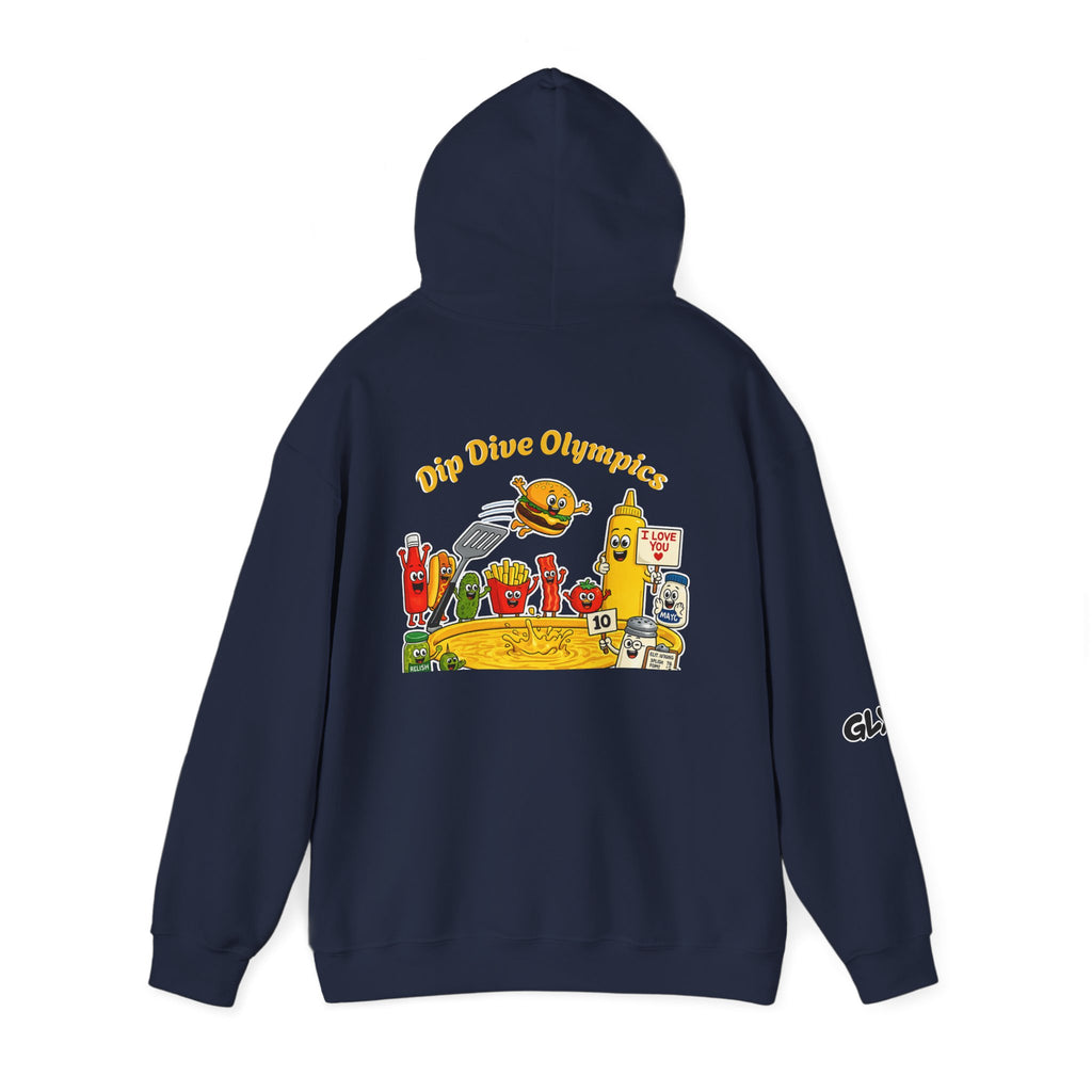 Buns like yours | Unisex Hooded Sweatshirt | Dip Dive Olympics