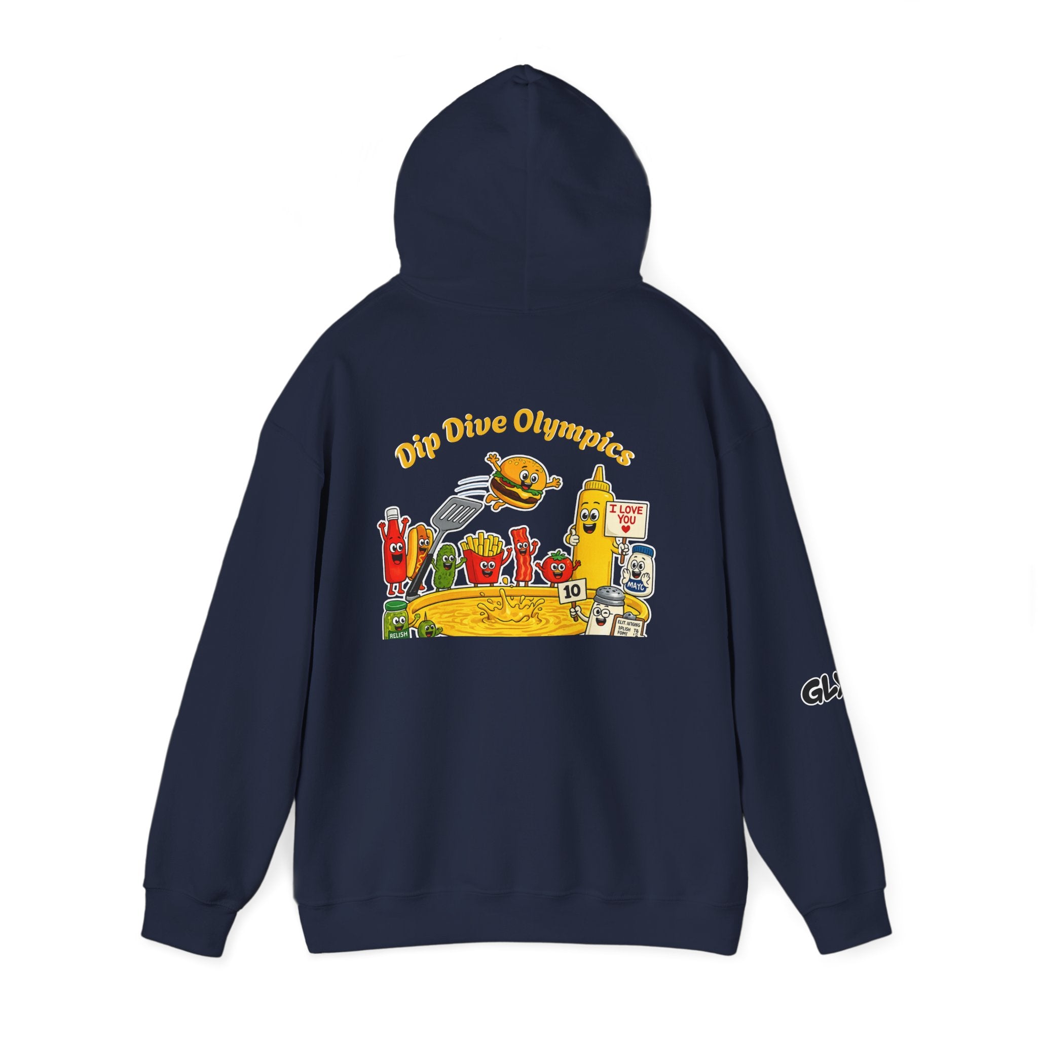 Buns like yours | Unisex Hooded Sweatshirt | Dip Dive Olympics