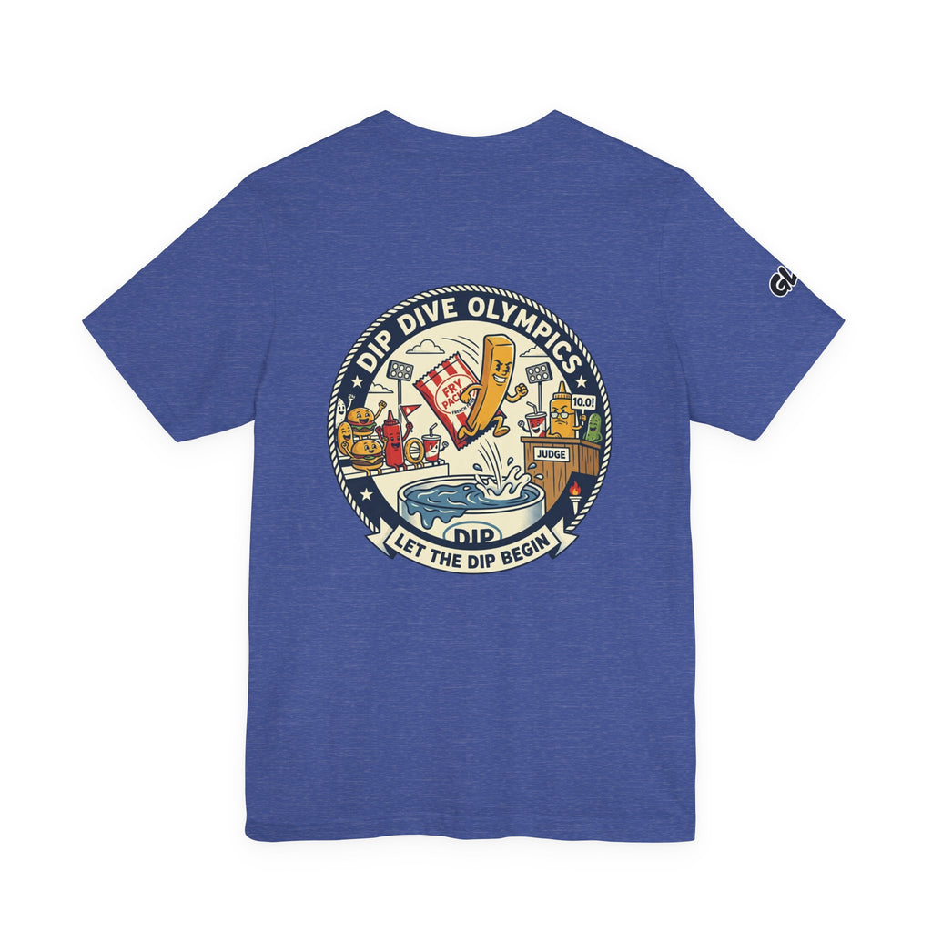 Let the dip begin | Unisex Jersey Short Sleeve Tee | Dip Dive Olympics 2026