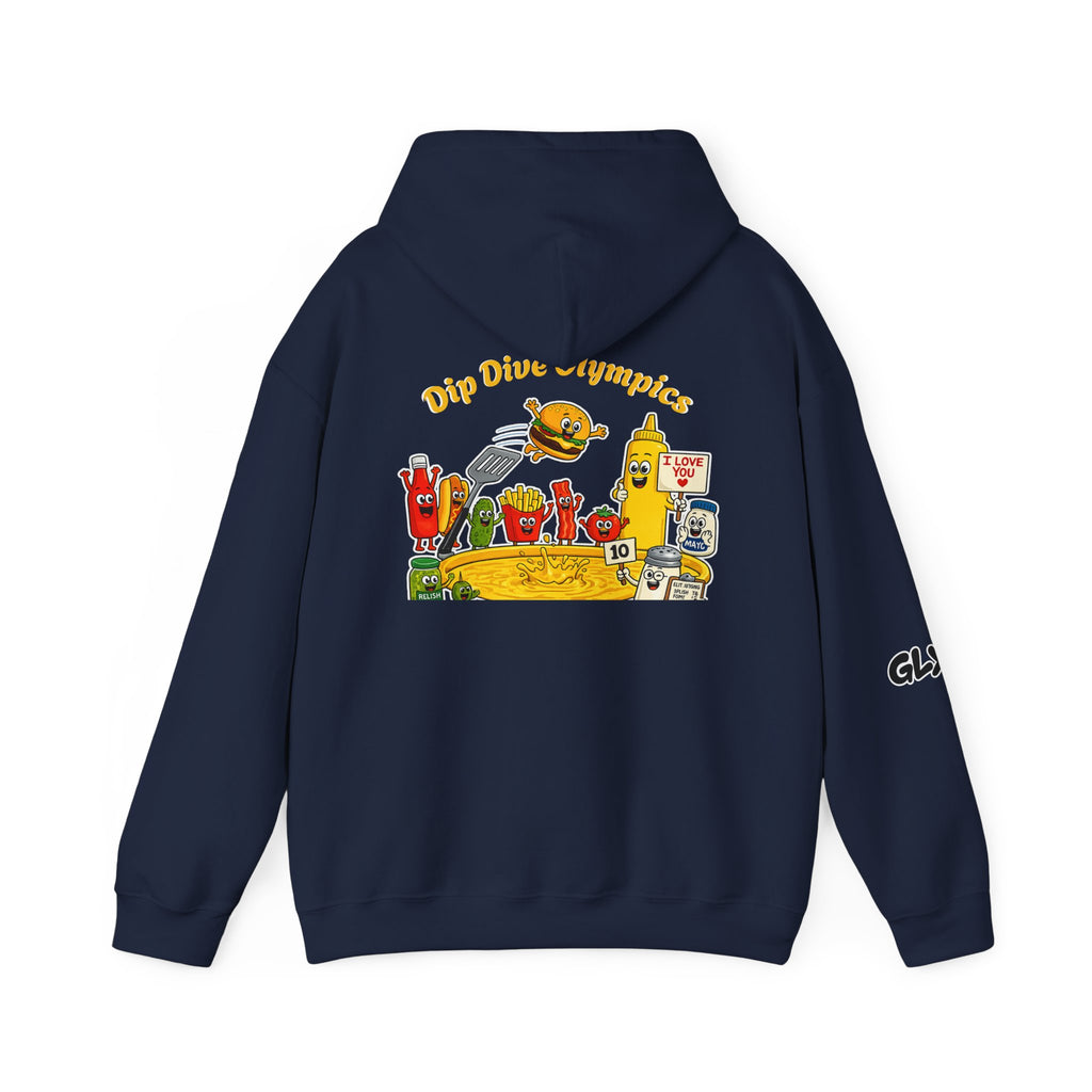 Buns like yours | Unisex Hooded Sweatshirt | Dip Dive Olympics