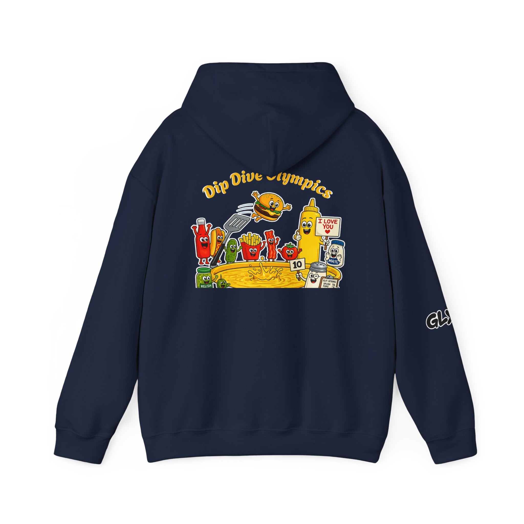 Buns like yours | Unisex Hooded Sweatshirt | Dip Dive Olympics