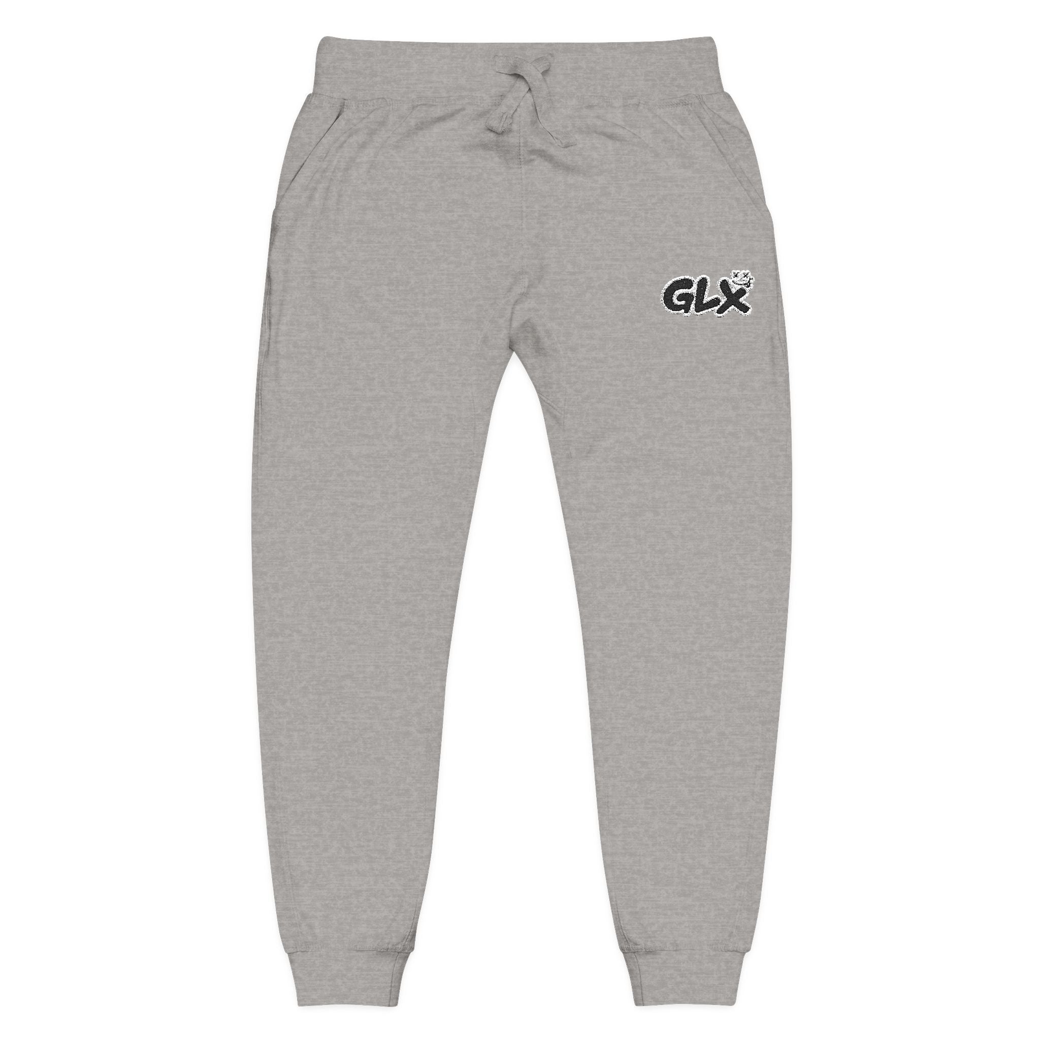 GLX Embroidered Unisex Fleece Sweatpants