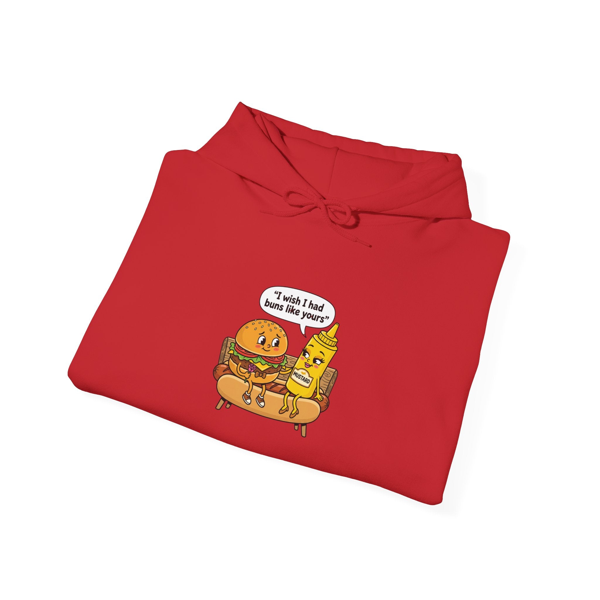 Buns like yours | Unisex Hooded Sweatshirt | Dip Dive Olympics