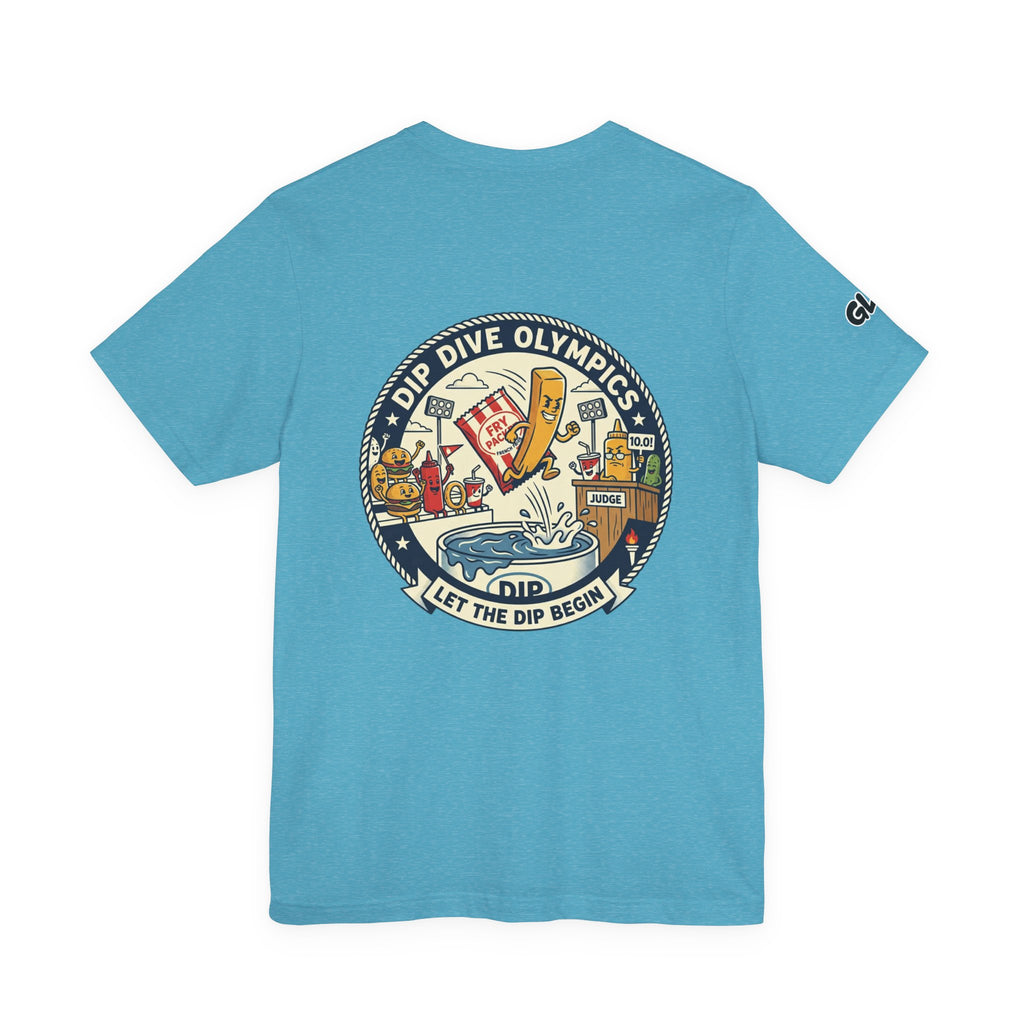 Let the dip begin | Unisex Jersey Short Sleeve Tee | Dip Dive Olympics 2026