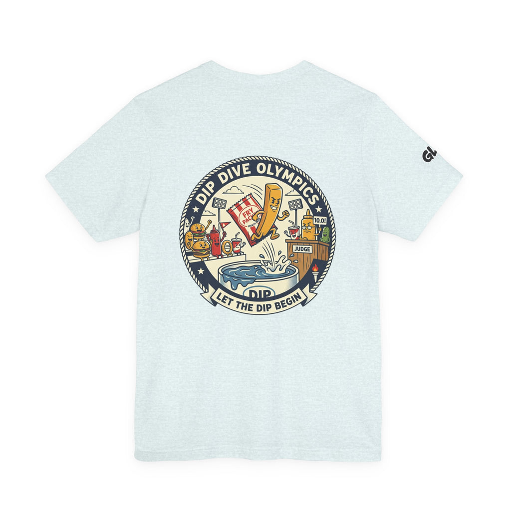 Let the dip begin | Unisex Jersey Short Sleeve Tee | Dip Dive Olympics 2026