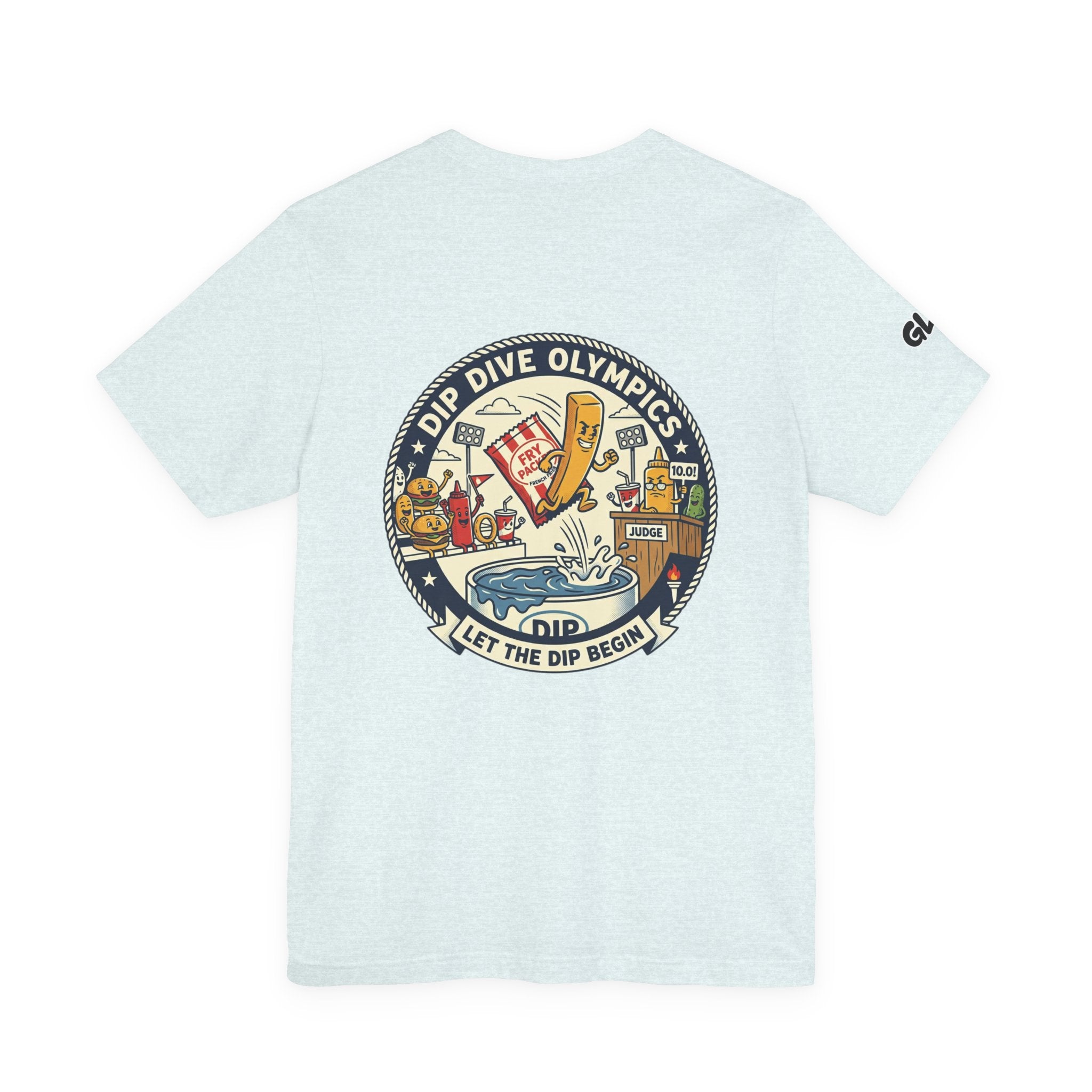 Let the dip begin | Unisex Jersey Short Sleeve Tee | Dip Dive Olympics 2026