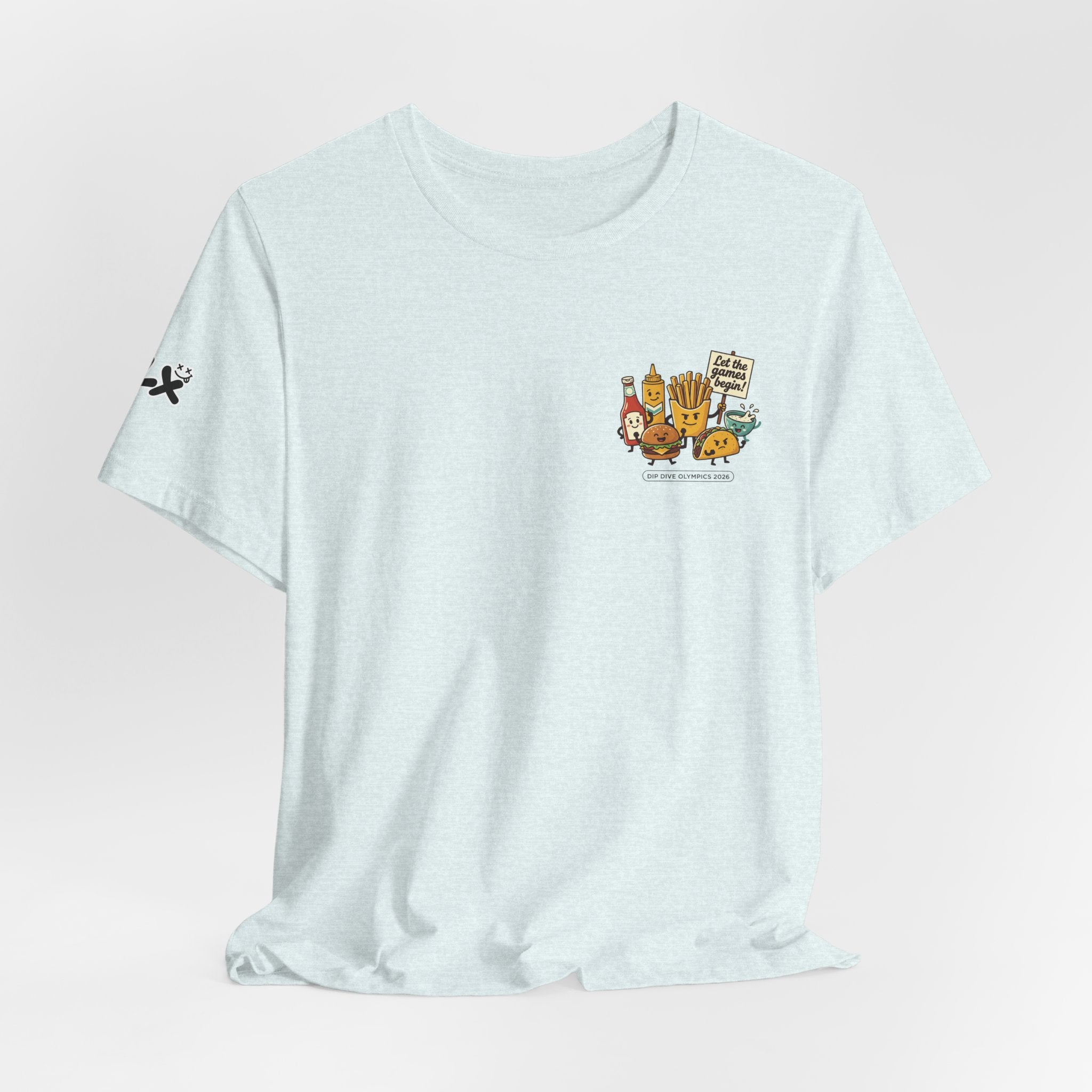 Let the dip begin | Unisex Jersey Short Sleeve Tee | Dip Dive Olympics 2026
