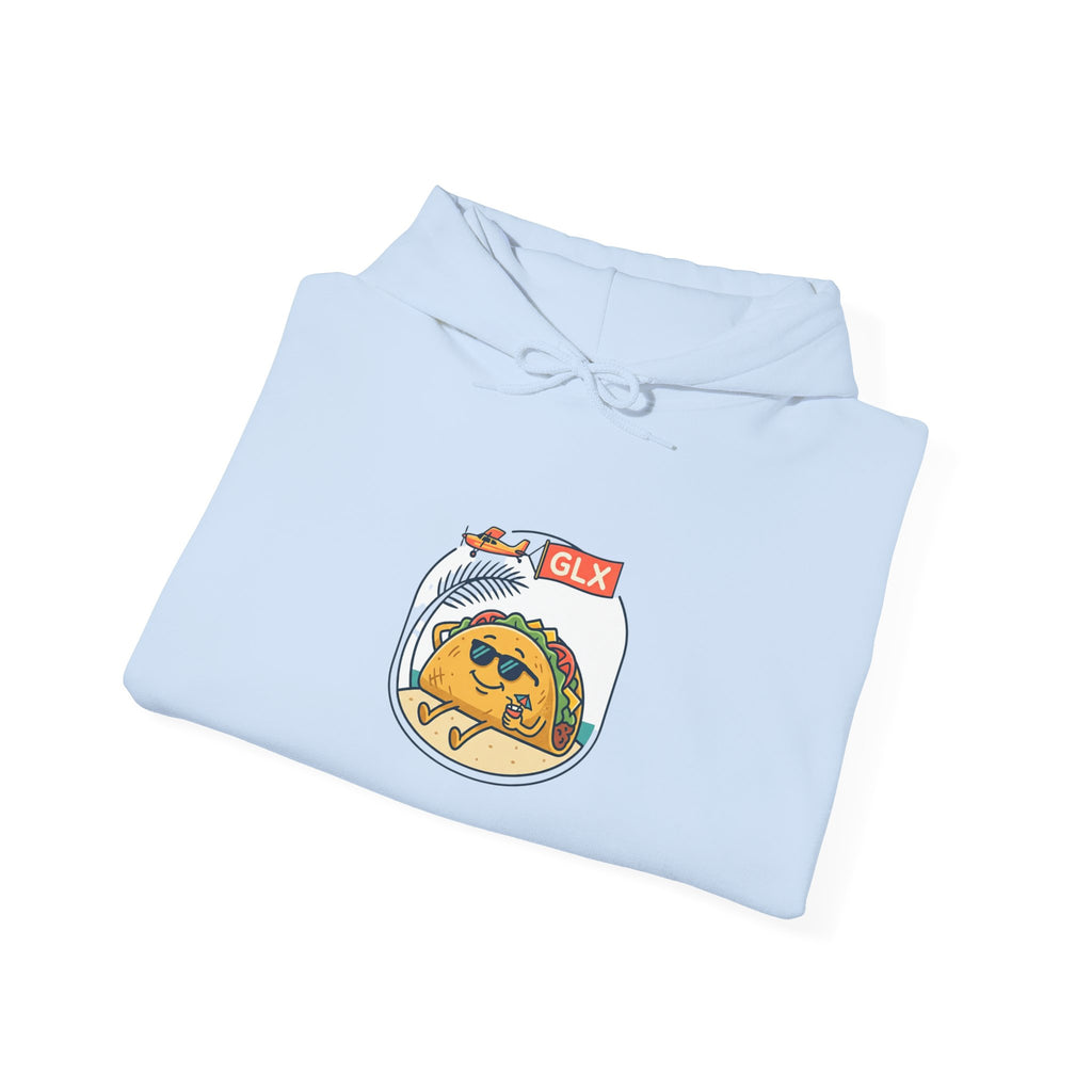 Tim The Taco | Unisex Hooded Sweatshirt | Dip Dive Olympics