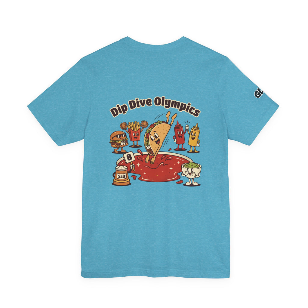 Tim The Taco | Unisex Jersey Short Sleeve Tee | Dip Dive Olympics