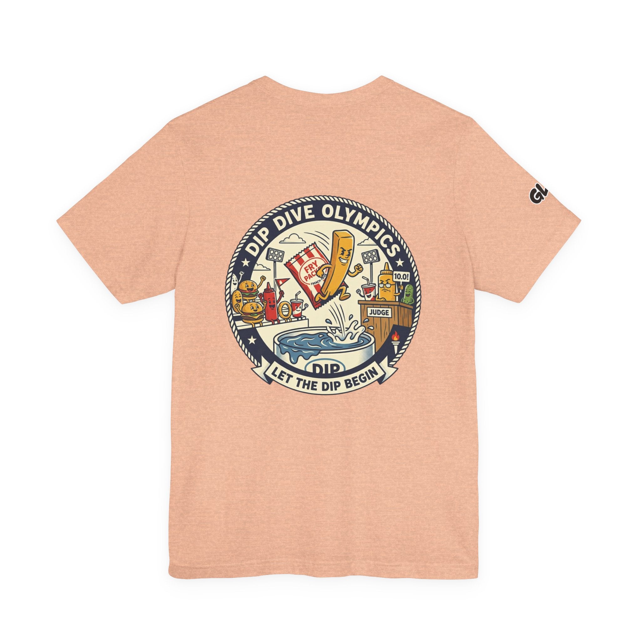 Let the dip begin | Unisex Jersey Short Sleeve Tee | Dip Dive Olympics 2026