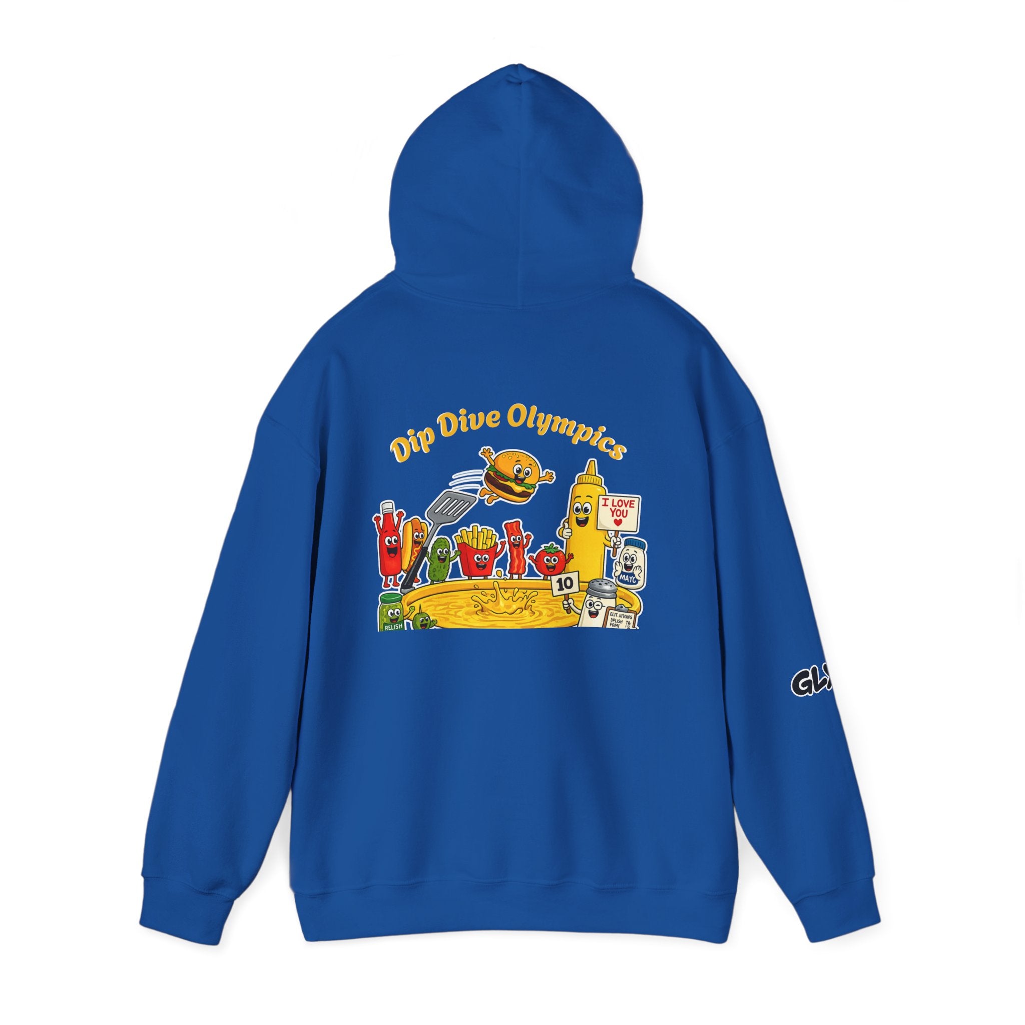 Buns like yours | Unisex Hooded Sweatshirt | Dip Dive Olympics