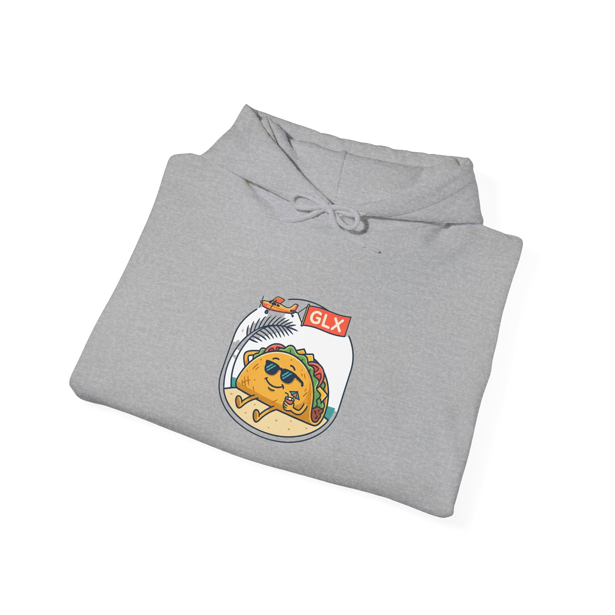 Tim The Taco | Unisex Hooded Sweatshirt | Dip Dive Olympics